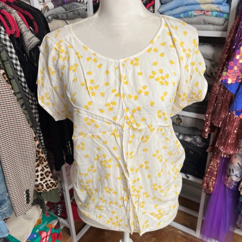 LEMON PRINT TOP